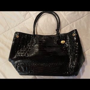 Brahmin - Black, leather, crocodile embossed